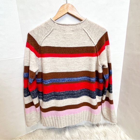 Caslon Striped Crewneck Sweater - Picture 6 of 10